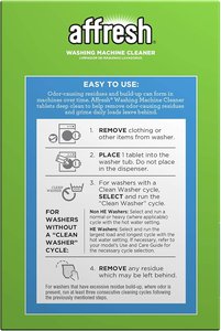 Affresh Washing Machine Cleaner - Oral Care Performance