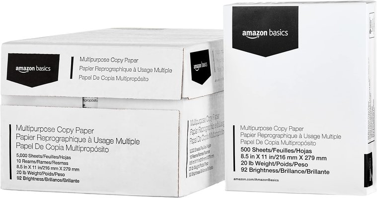 Amazon Basics Multipurpose Copy Printer Paper - Office Products Review