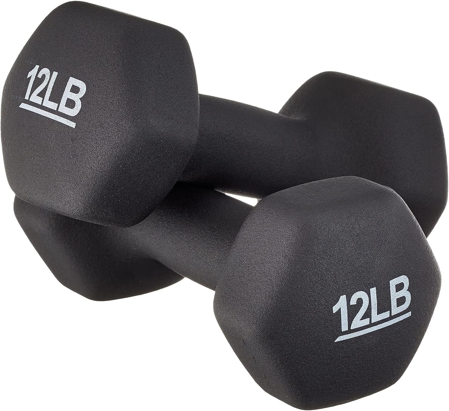 Amazon Basics Neoprene Dumbbell Hand Weights - Sports & Outdoors Performance