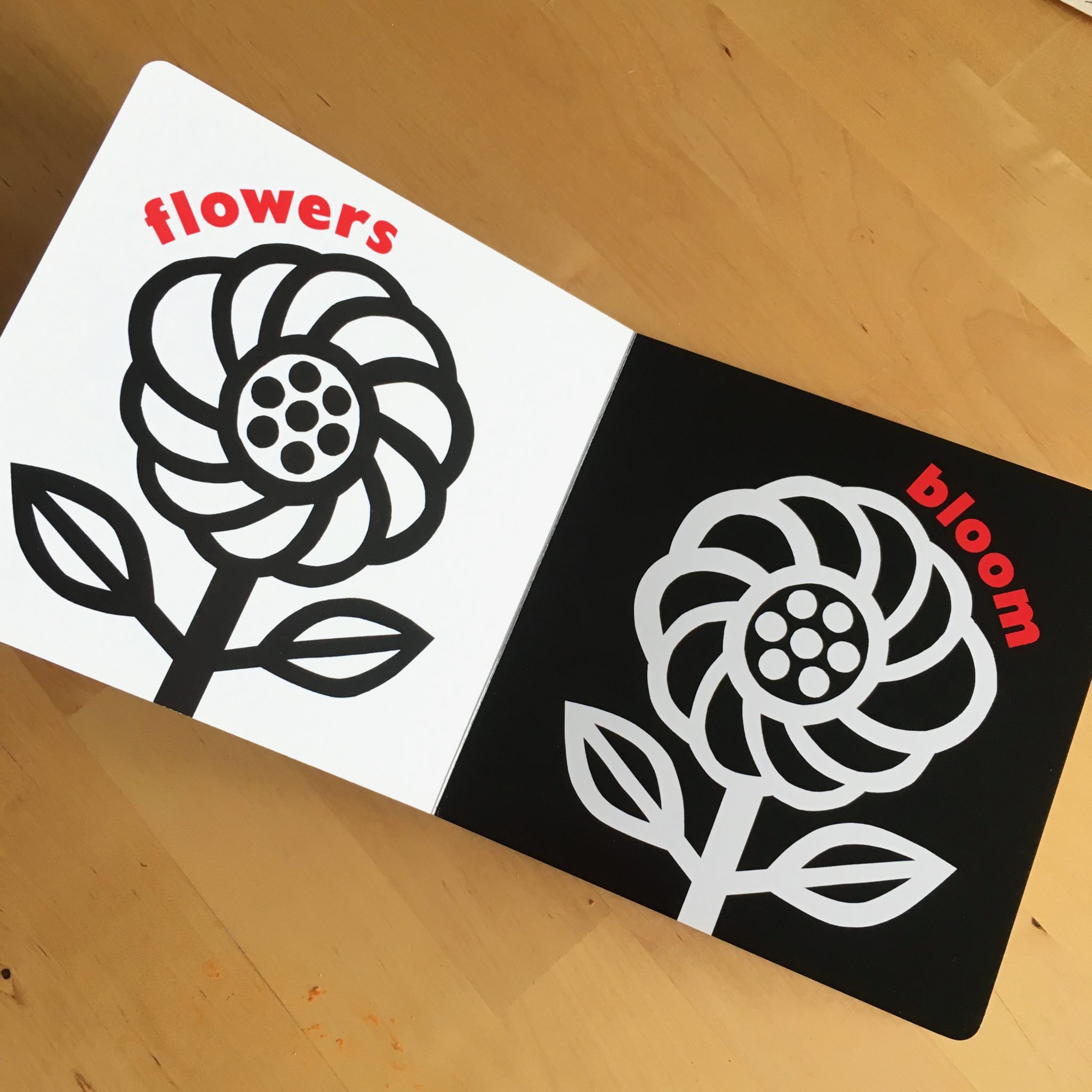 Black-and-White Board Book - Books Design