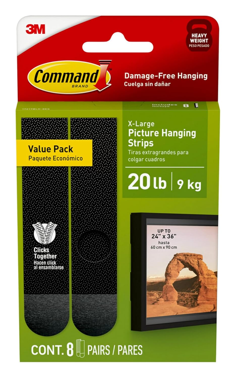 Command XL Heavyweight Picture Hanging Strips - Tools Design