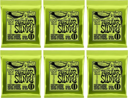Ernie Ball Regular Slinky Nickel Wound Guitar Strings - Musical Instruments Review