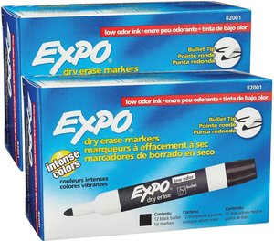 EXPO Low Odor Dry Erase Markers - Office Products Design
