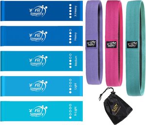 Fit Simplify Resistance Loop Exercise Bands - Sports & Outdoors Performance