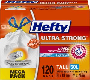 Hefty Ultra Strong Tall Trash Bags - Health & Personal Care Performance