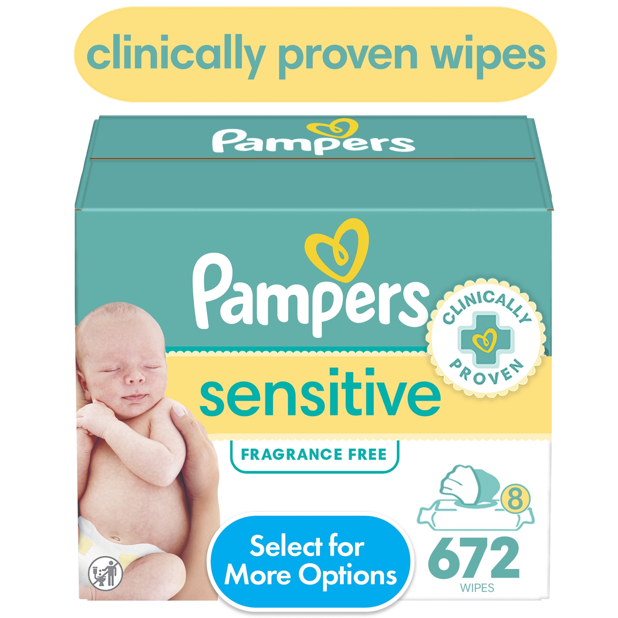 Pampers Sensitive Baby Wipes - baby Price Comparison