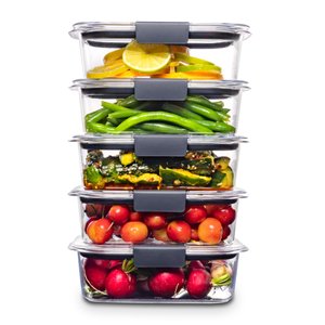 Rubbermaid Brilliance Food Storage Containers - Home & Kitchen Performance