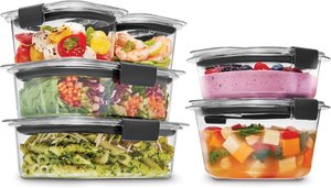 Rubbermaid Brilliance Food Storage Containers - Home & Kitchen Price Comparison