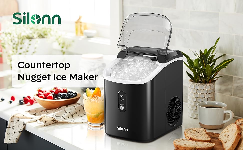 Silonn Nugget Ice Maker Countertop - Appliances Design