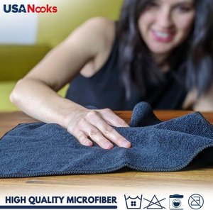 USANOOKS Microfiber Cleaning Cloth - Automotive Performance