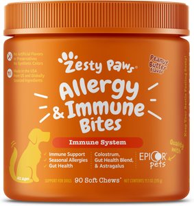 Zesty Paws Dog Allergy Relief - Pet Supplies Performance